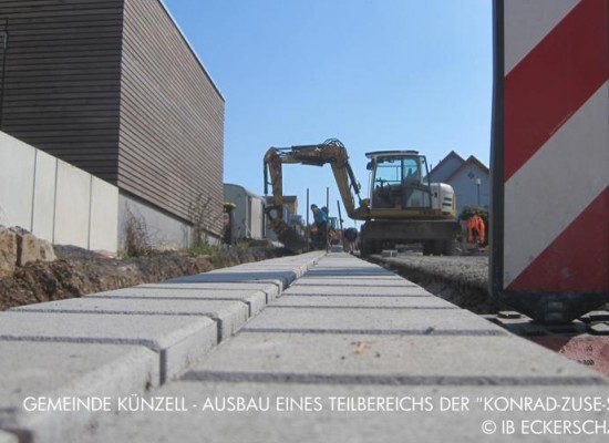 Straßenendausbau eines Teilbereichs der „Konrad-Zuse-Straße“ – Pilgerzell